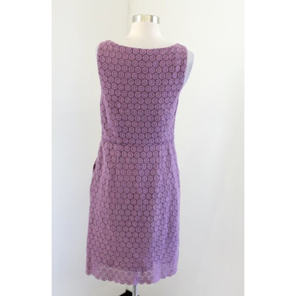 NWT Maeve 60s Mod Style Crochet Lace Overlay Dress - Picture 6 of 6